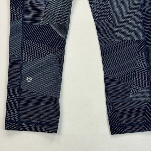Lululemon Speed Up Crop 21" Leggings Women 6 EUC Pocket‎ Stretch Run Gym Yoga - Picture 7 of 10